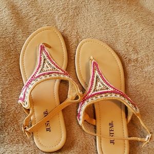 Beaded Sandals